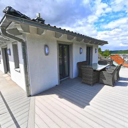 Villa LEVANTE in Binz - Penthouse mit Kamin, Sauna, Seeblick-2
