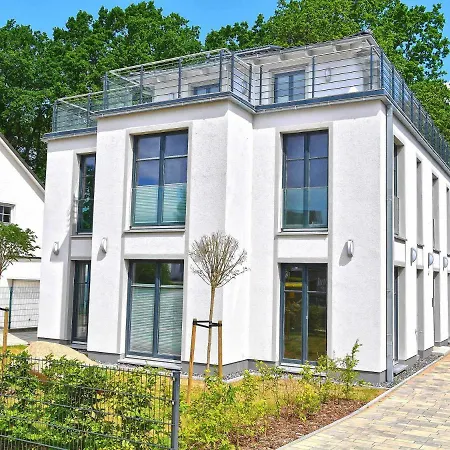 Villa LEVANTE in Binz - Penthouse mit Kamin, Sauna, Seeblick-3